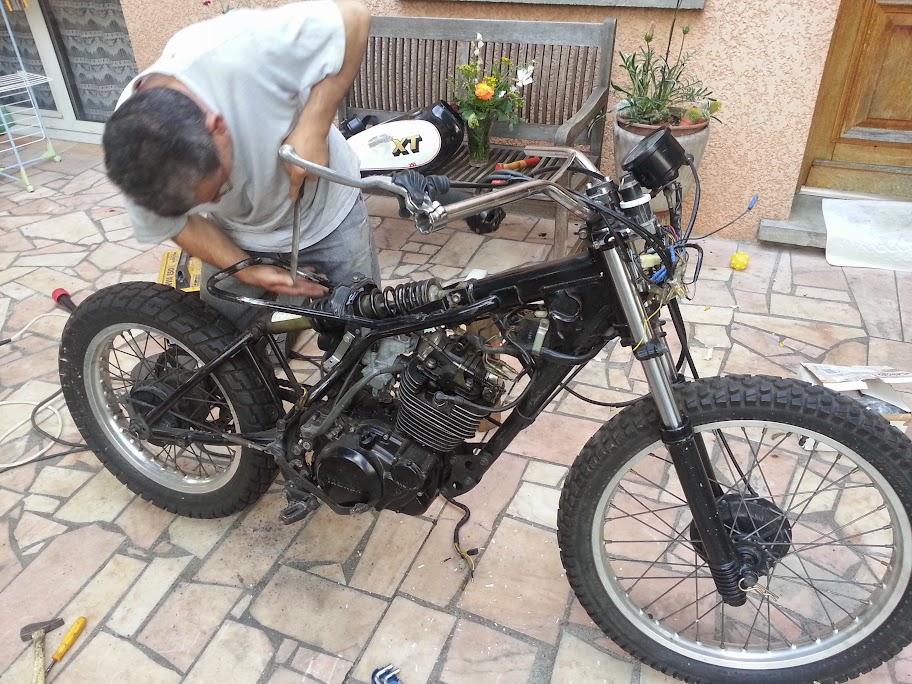 Xt 250 Projet Bobber  20130627_194416