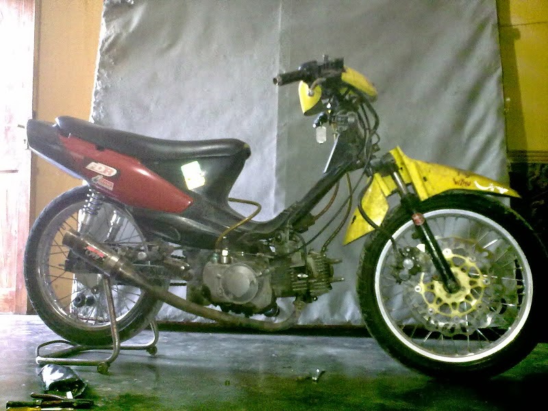 Modifikasi Suzuki Shogun 110 Terbaru