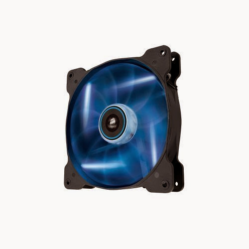  Corsair Air Series AF140 LED Quiet Edition High Airflow Fan - Blue (CO-9050017-BLED)