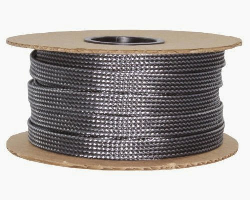  mod/smart High Density Kobra Sleeve - 1/2in. Mini-Spool (50 feet) - Carbon Fiber