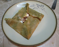 Galette au chèvre