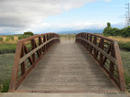 Bridge close to parking lot