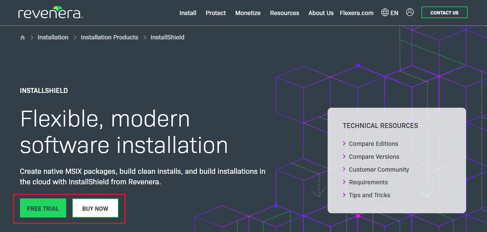 stáhněte si aplikaci InstallShield Installation Information z oficiálního webu