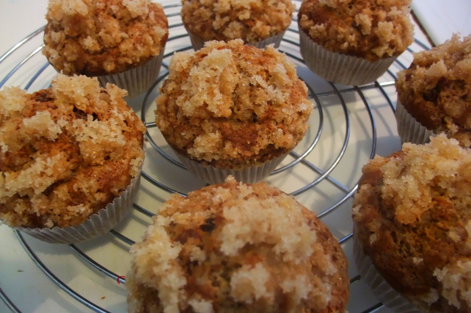 winterspross kocht: REZEPT: Bananenmuffins mit Streuselcrunch