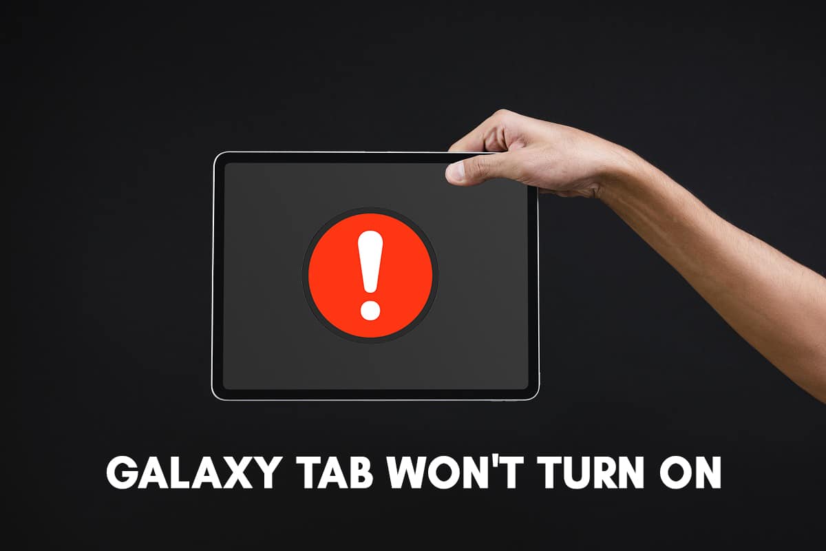 Fix Galaxy Tab A non si accende