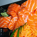 SALMON SASHIMI in Scarborough, Canada 