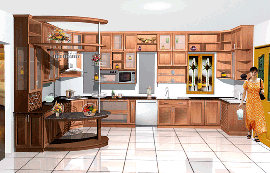 Lưu ý khi lựa chọn tủ bếp đẹp acrylic