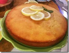 Torta al limone al microonde