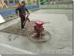 桃園市雙龍國小_水泥整地