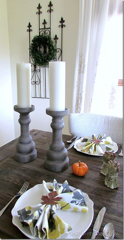 Tablescape Ideas for Autumn