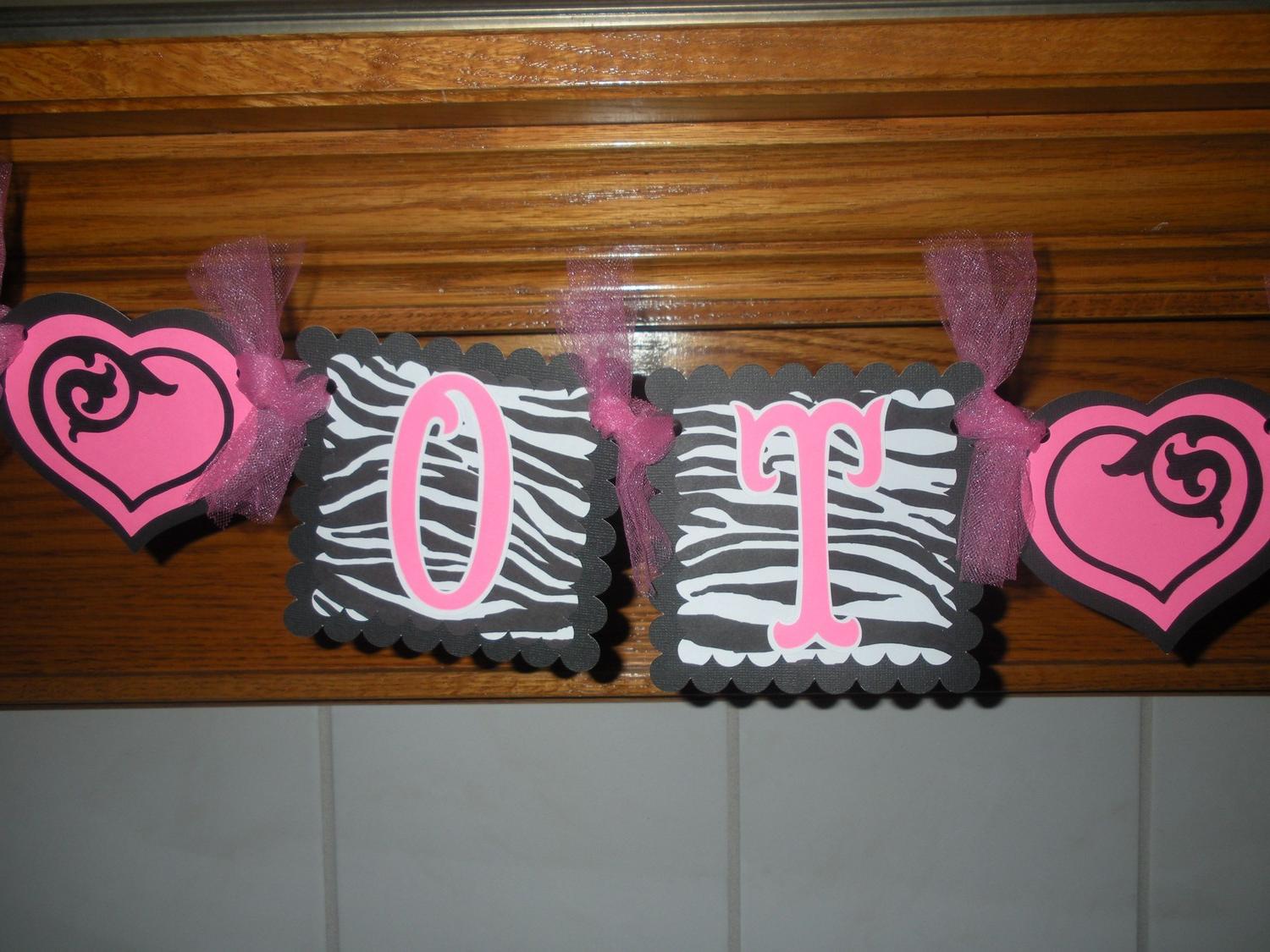 Bride to Be Zebra Print Hot