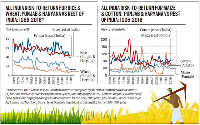 Farm reforms must be oriented towards minimising risk and increasing returns for farmers.