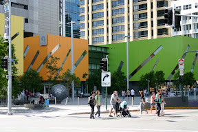 Pedestrians in Brisbane