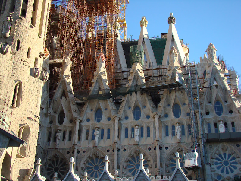 Gaudi, architecture, voyages, travel, Sagrada Familia, Barcelona