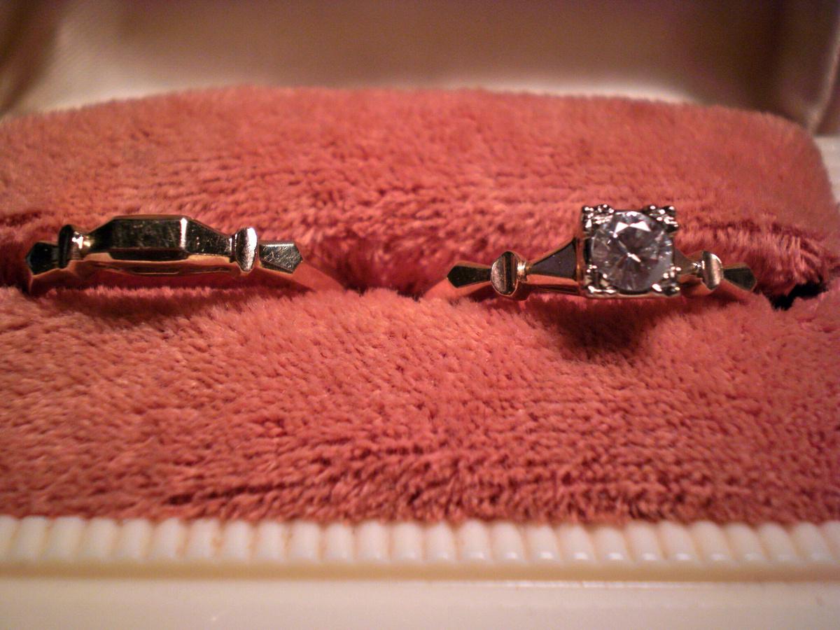 vintage wedding rings