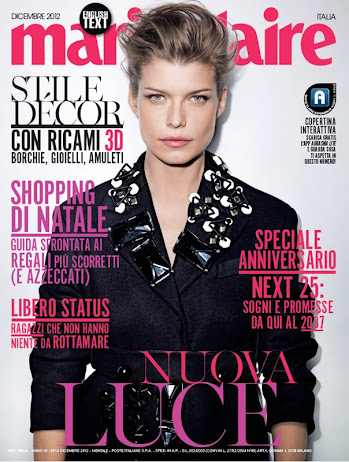 Louise Pedersen Marie Claire Italy December 2012