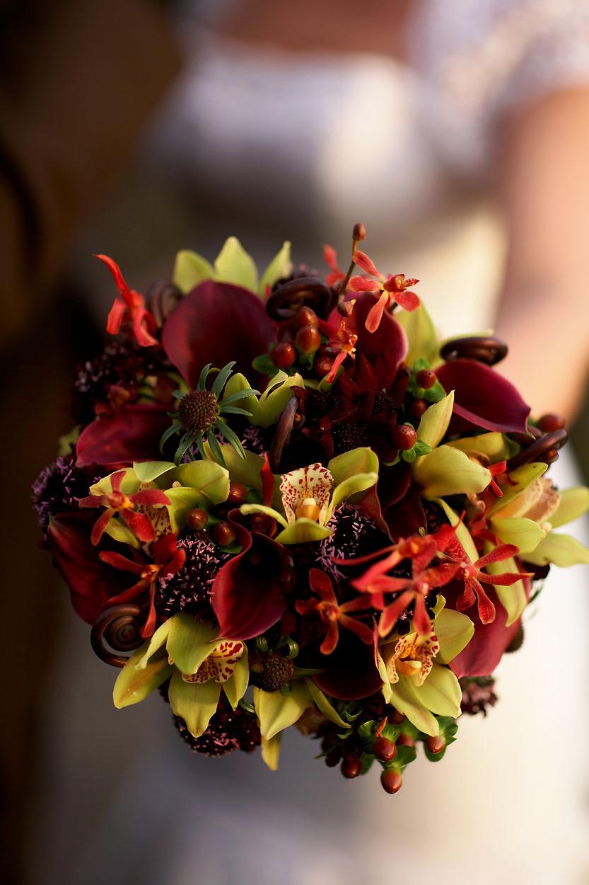 fall wedding flower bouquets