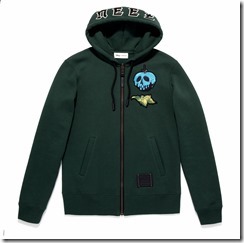 Dark Disney Sneezy Hoodie in Green (34209GRN)