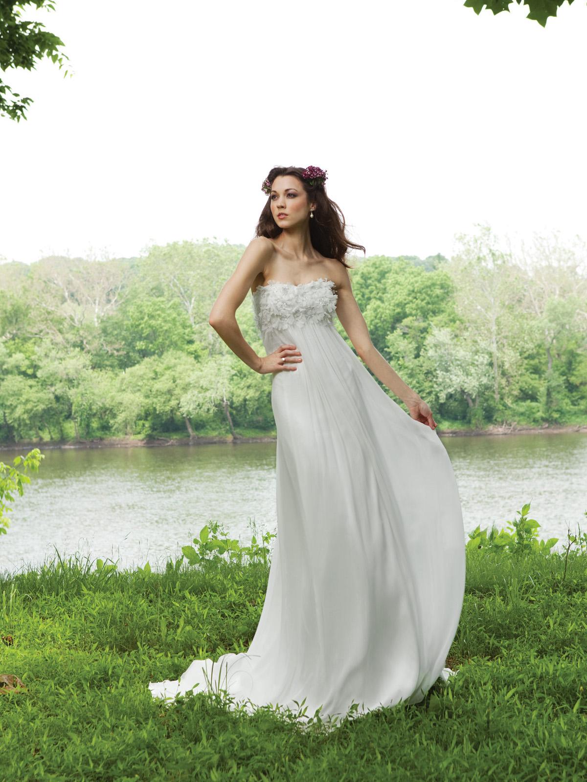 Chiffon Wedding Dress