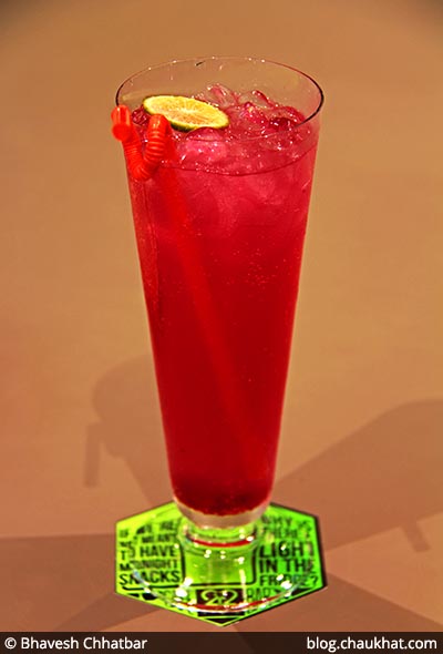 Strawberry Lemonade served at 212 All Day Cafe & Bar at Phoenix Marketcity in Pune