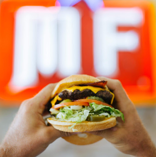 Mighty Fine Burgers logo