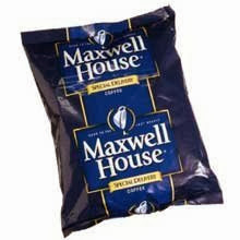 Coffee Maxwell House Special Delivery Ground Coffee - 1.8 oz. filter pack, 112 packs per case Price