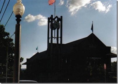 Kelso Depot on September 5, 2005