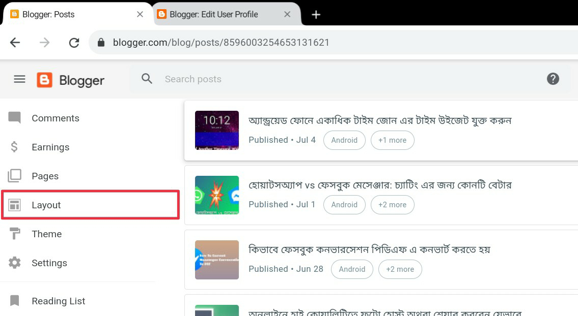 blogger profile blogger profile