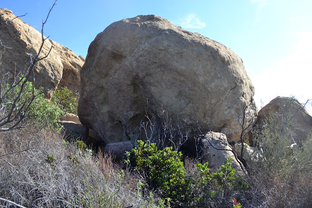 one large sandstone rock