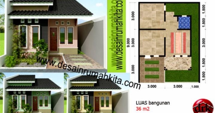 Gambar Desain Rumah Murah Sehat - Contoh Z