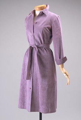 halston ultrasuede shirt dress