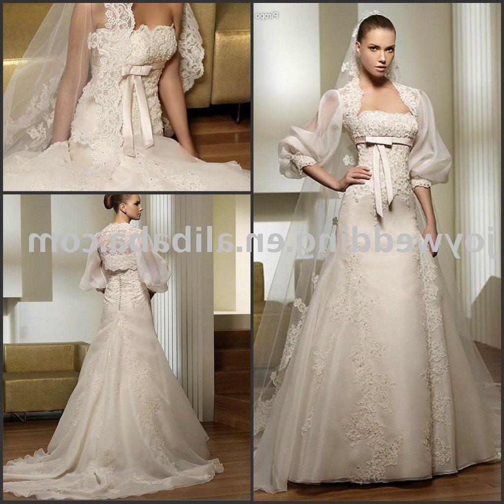 See larger image: Popular new white ivory lady wedding gown W1669