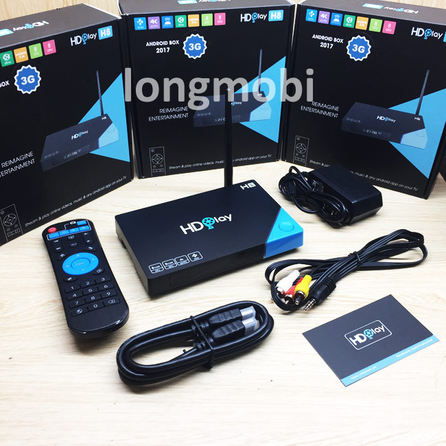 Android tv box ram 3gb hdplay h8