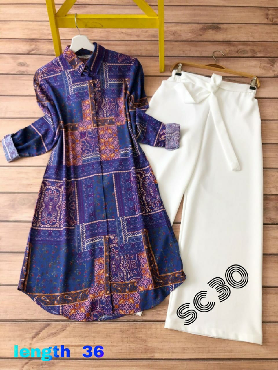 kurti with Plazzo