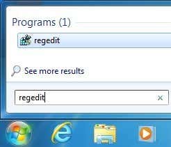 regedit