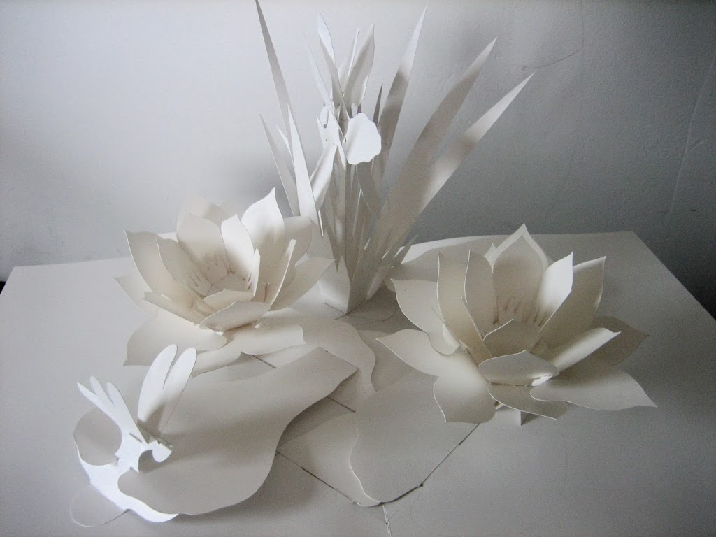 paper blossoms
