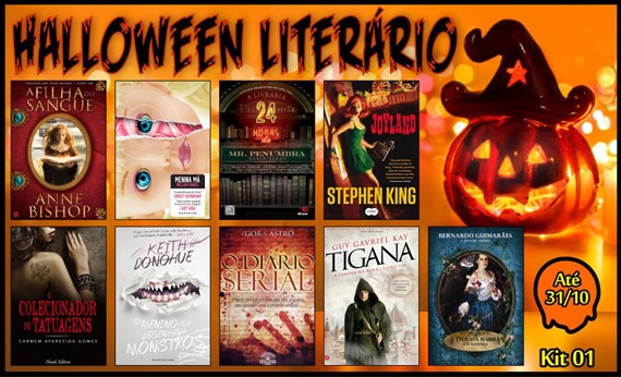 Sorteio Halloween Literário 2016