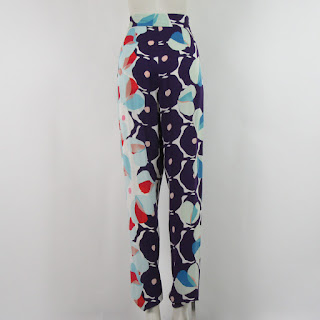 Diane von Furstenberg Silk Trousers