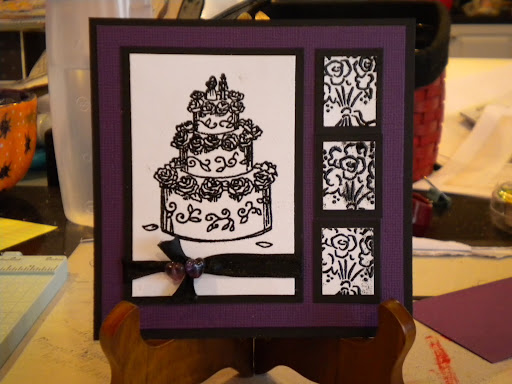 Black white and purple black white and red weddings