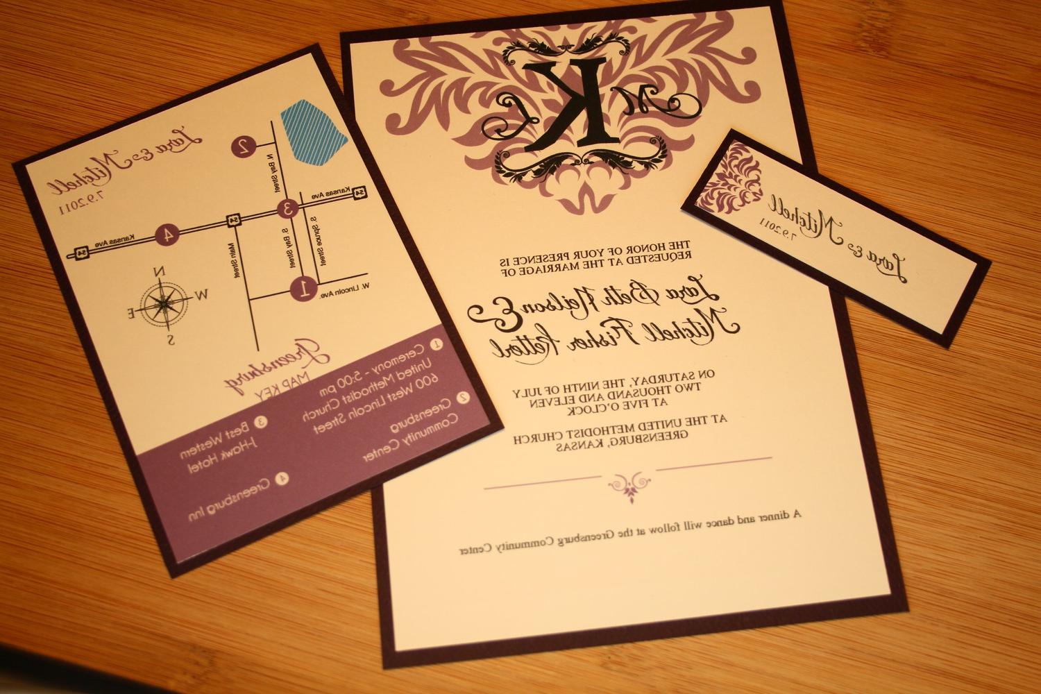 Unique and Elegant Wedding Invitations