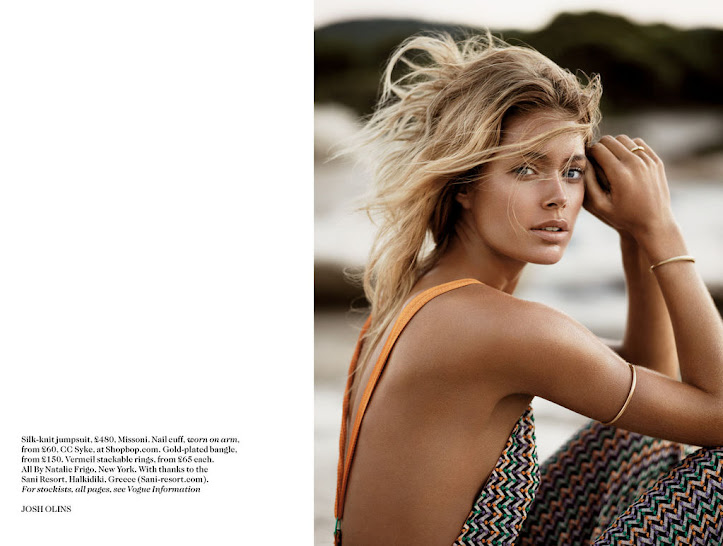 Doutzen Kroes para Vogue Reino Unido (enero 2013)