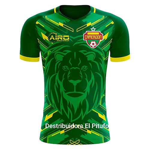 Camerun Jersey 2020-21 Home Vector Free Download