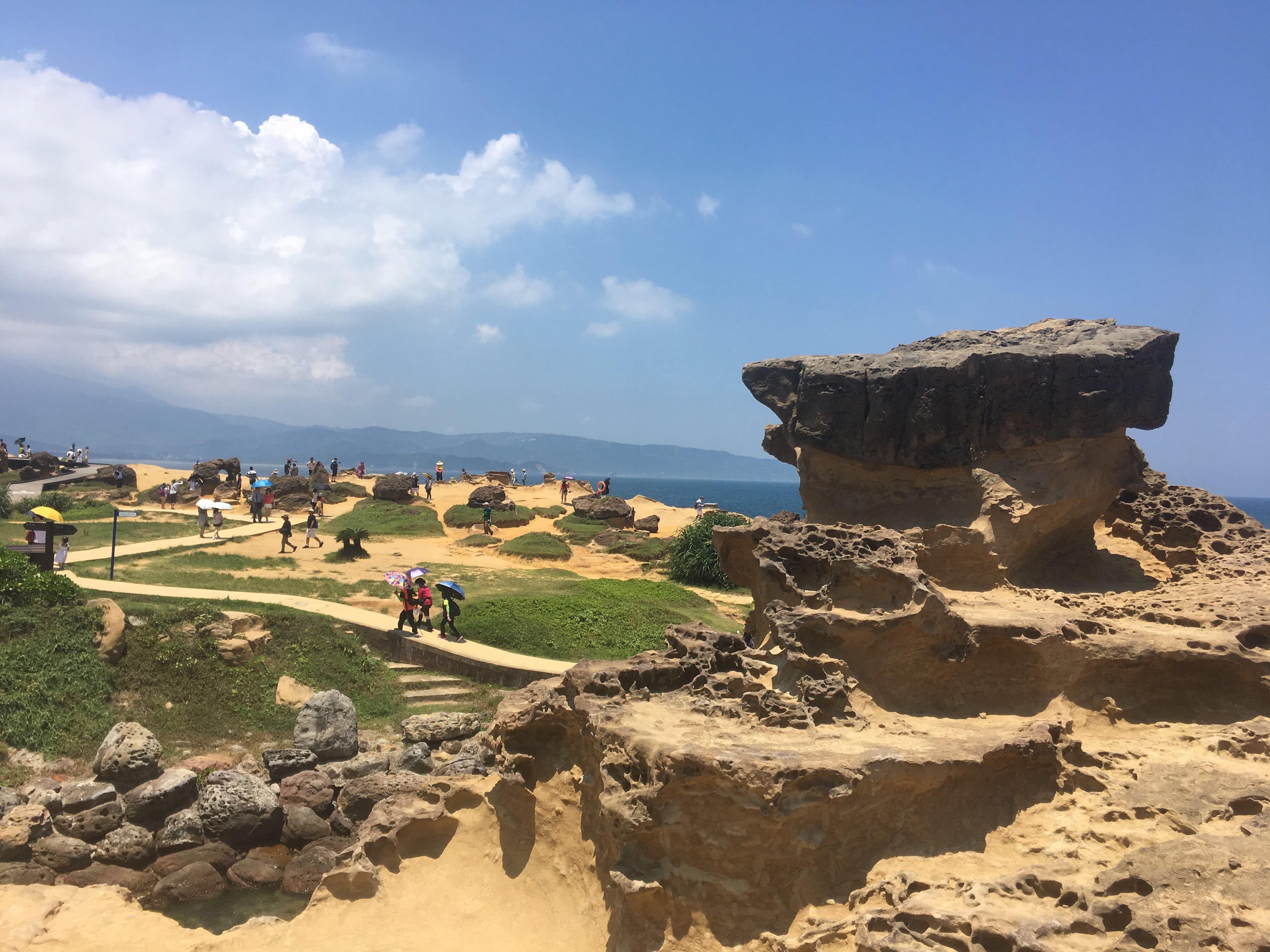 yehliu geopark, new taipei,  taiwan