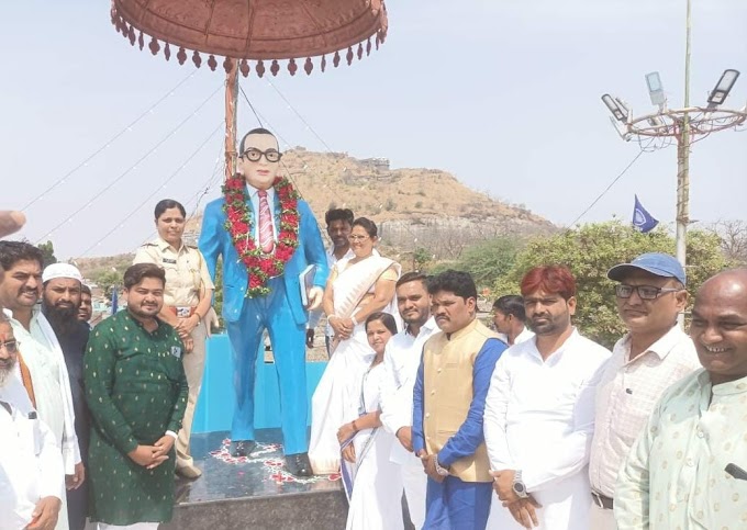 दौलताबाद येथील भिमनगर येथे भिम जयंती उत्साहाने साजरी