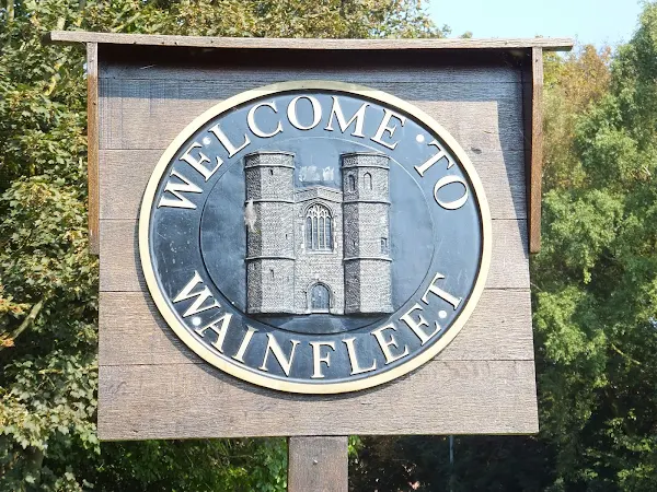 Wainfleet village sign