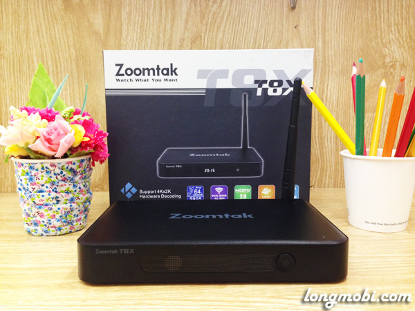 Android tv box zoomtak t8x