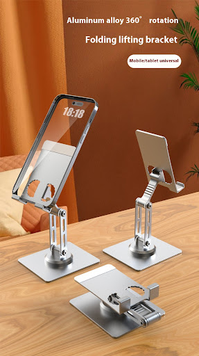 Title 9, Aluminum Alloy Rotating Mobile Phone Bracket Me...