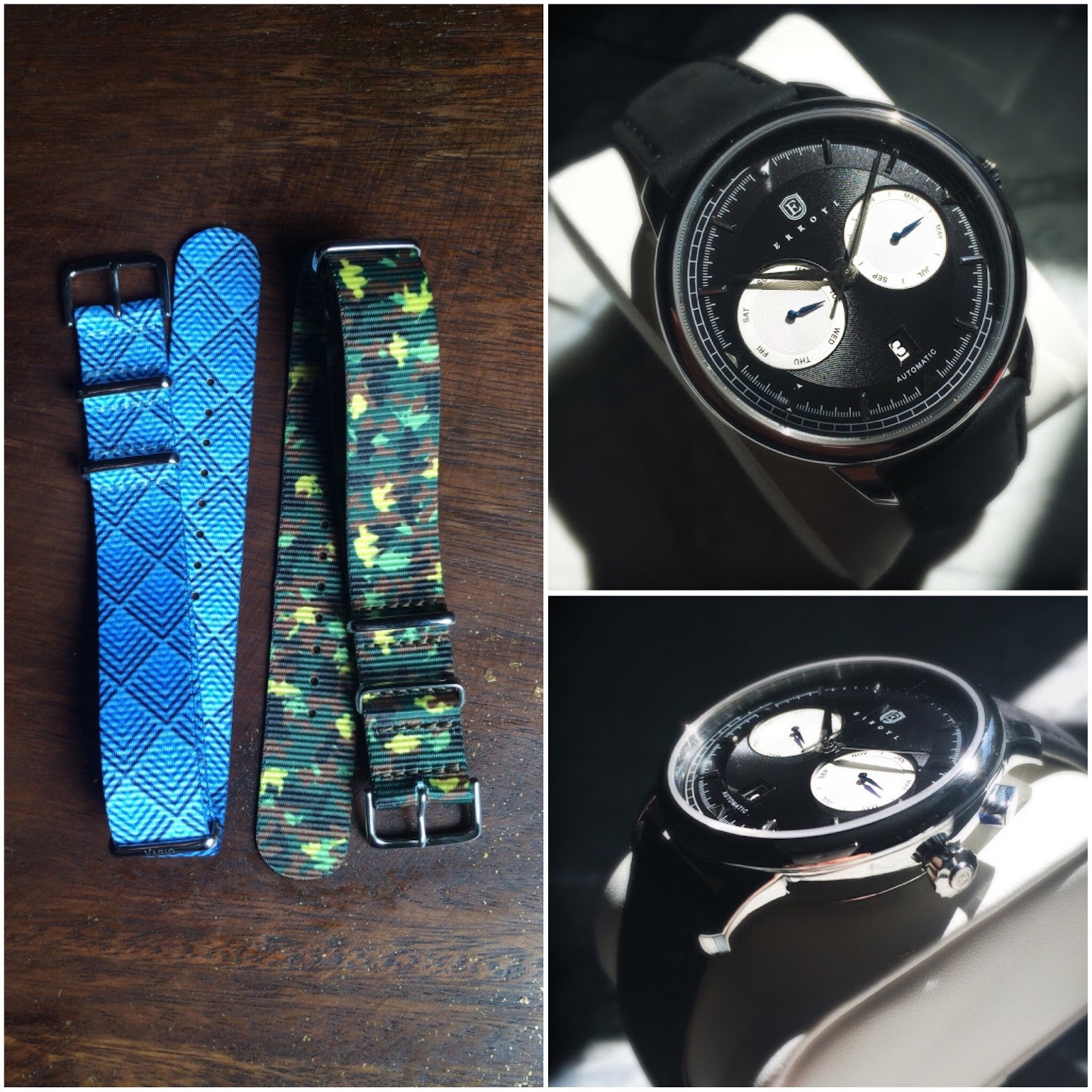 Giveaway: Erroyl Regent Nero and Vario Straps