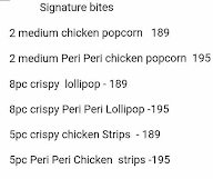 Crispy Macchi menu 3