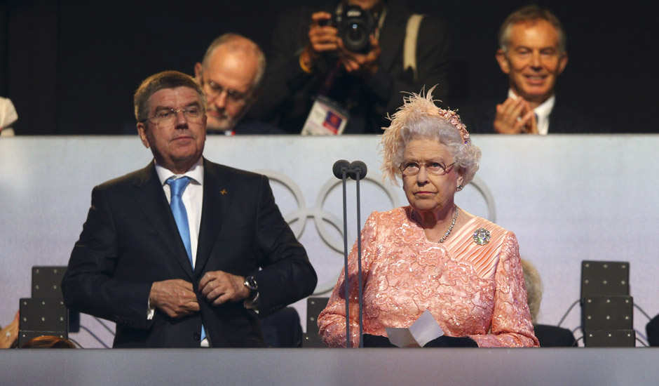 Queen Elizabeth II London Olympics Opening Ceremony